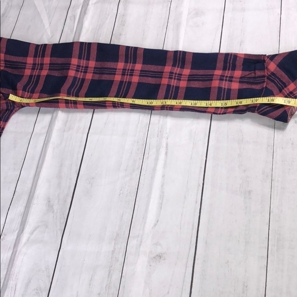 RAILS Long Sleeve Pink/Blue Plaid Button Sz S - Picture 11 of 12